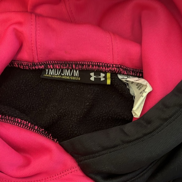 GIRLS UNDER ARMOUR HOODIE - Picture 2 of 5